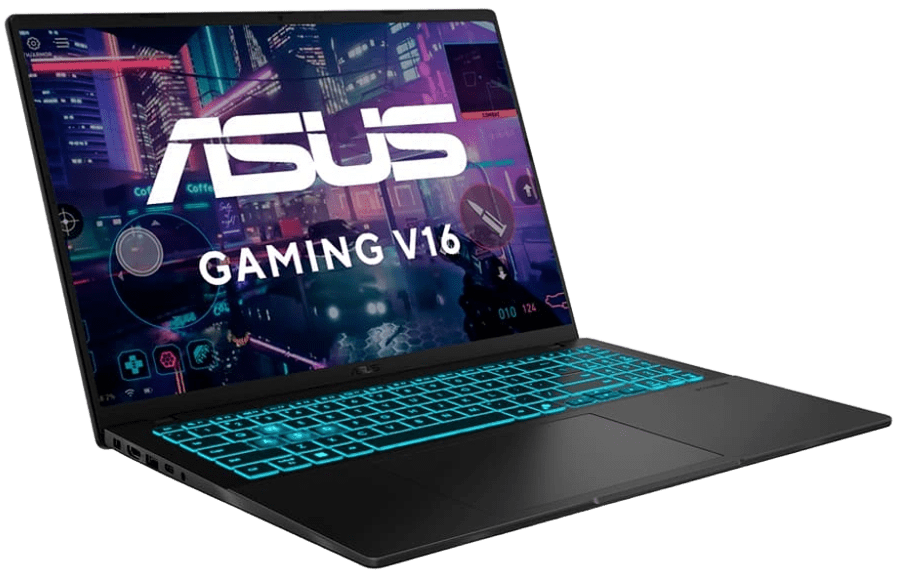 Premio del sorteo: laptop gamer ASUS V16 V3607VJ con NVIDIA GeForce RTX 3050